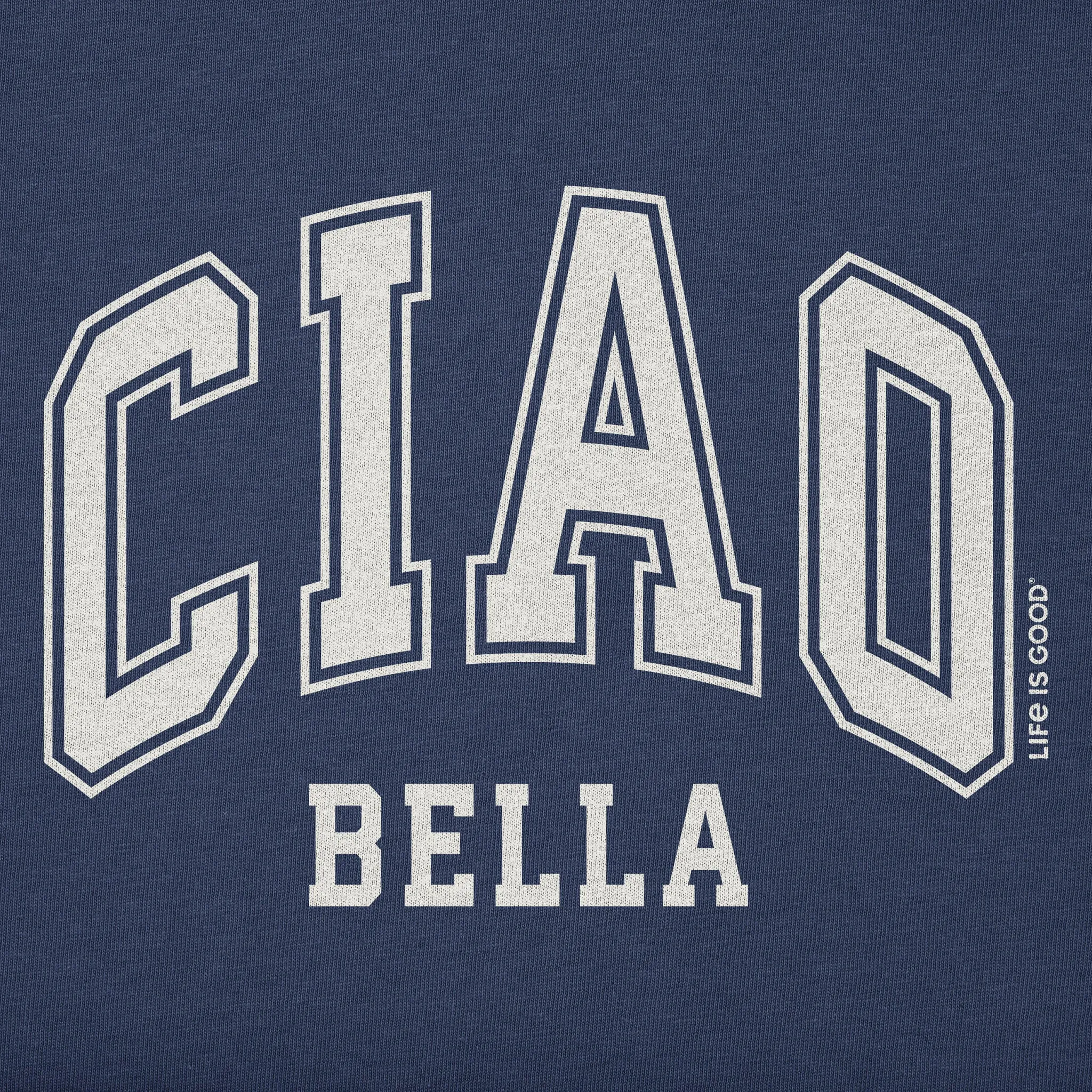 Men's Ciao Bella Short Sleeve Crusher Tee Life is Good