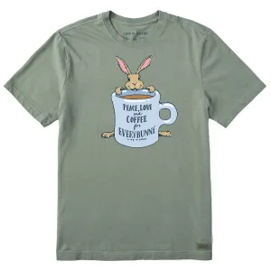 Men's Coffee For Everybunny Short Sleeve Tee Life is Good