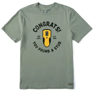 Men's Congrats You Found a Stud Short Sleeve Tee Life is Good