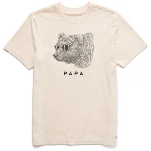 Men's Cool Papa Bear Short Sleeve Crusher Tee Life is Good