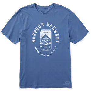 Men's Crafty Harpoon Good Vibes Short Sleeve Crusher Tee Life is Good