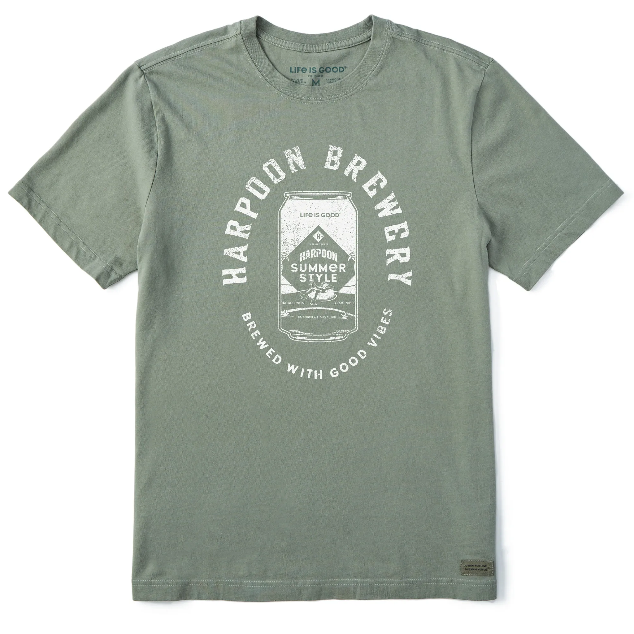 Men's Crafty Harpoon Good Vibes Short Sleeve Crusher Tee Life is Good