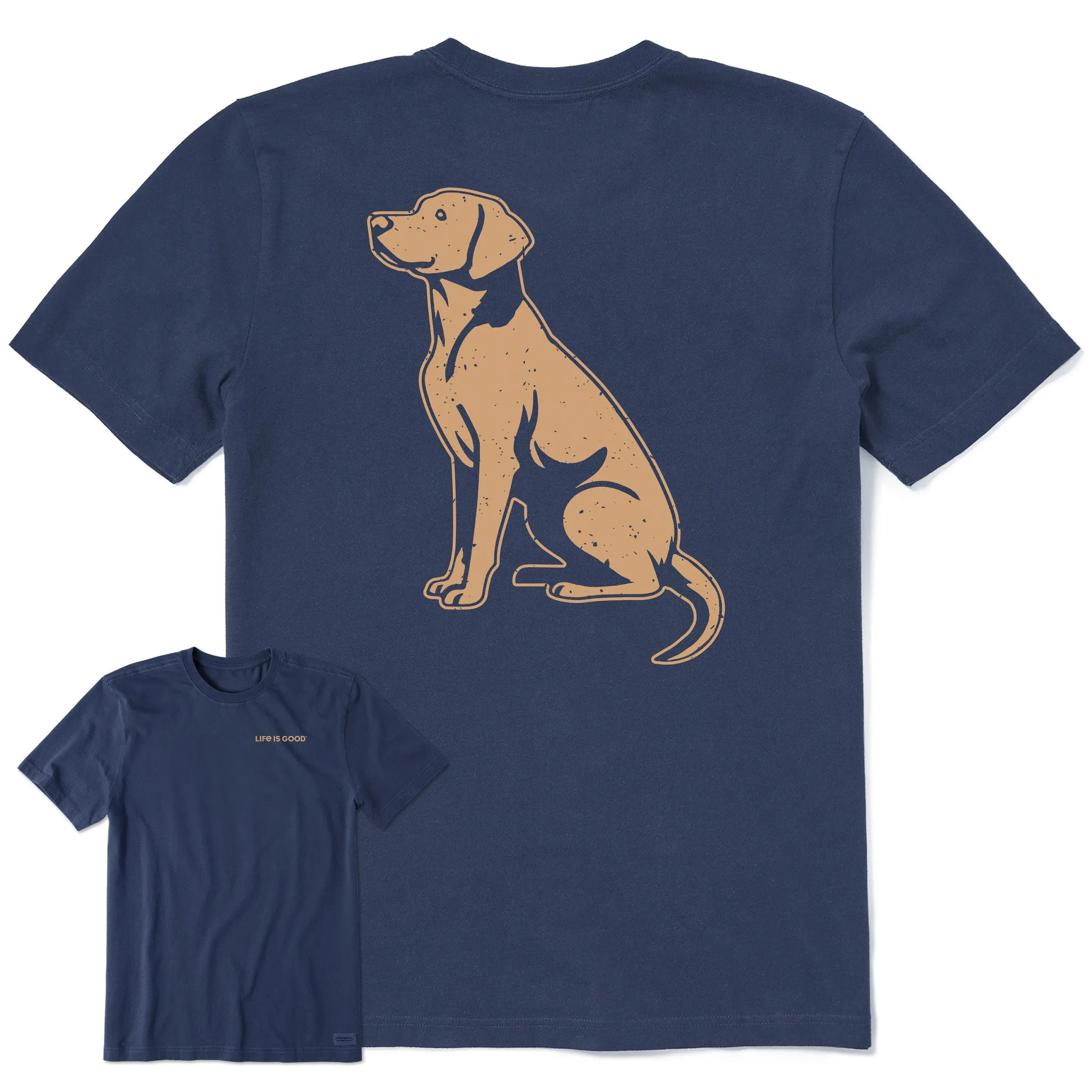 Men's Crafty Lab Short Sleeve Tee Life is Good