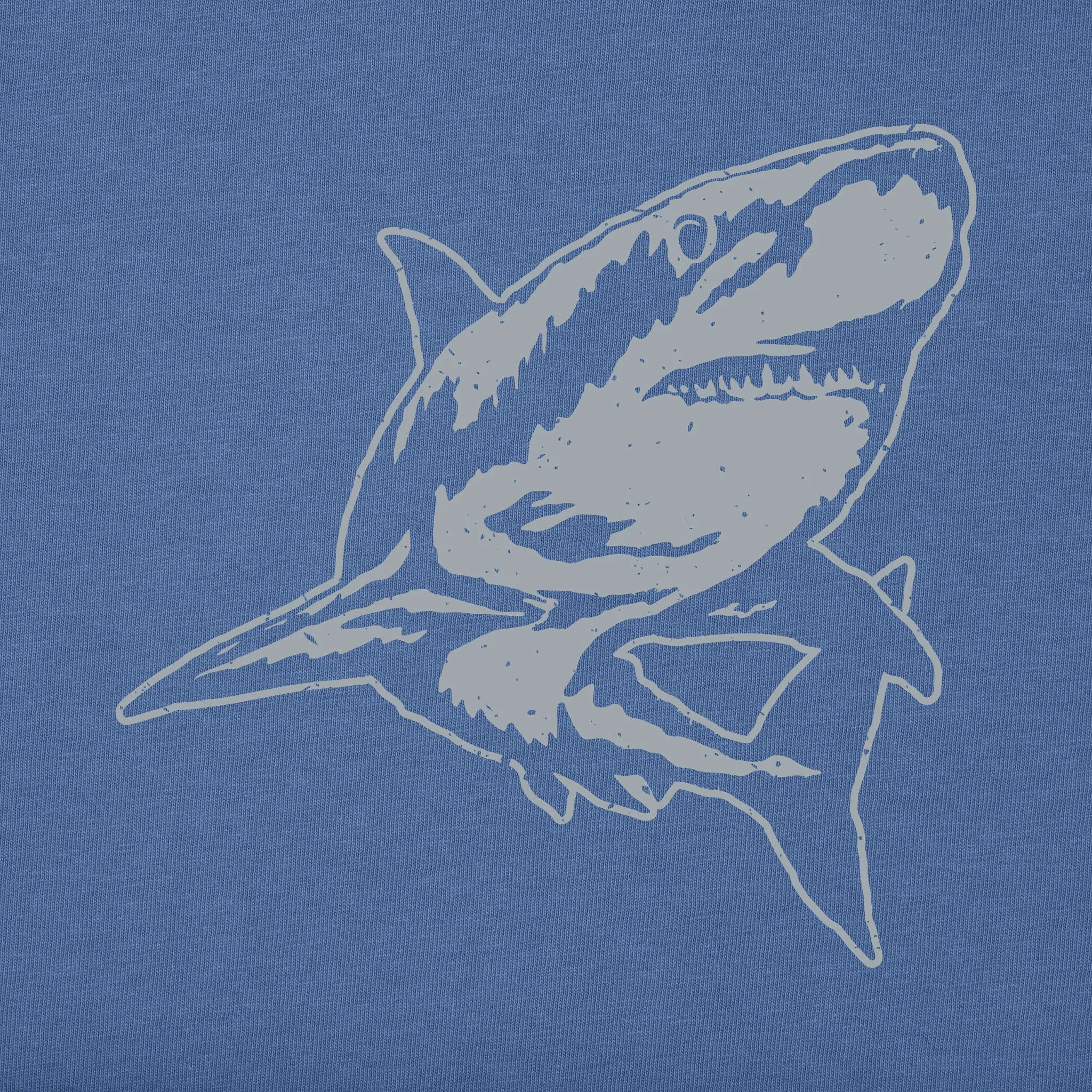 Men's Crafty Shark Short Sleeve Tee Life is Good