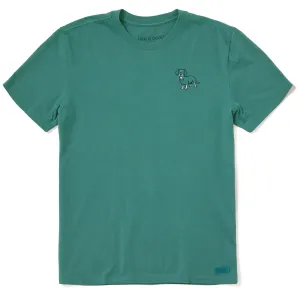 Men's Dachshund LC Short Sleeve Crusher Tee Life is Good