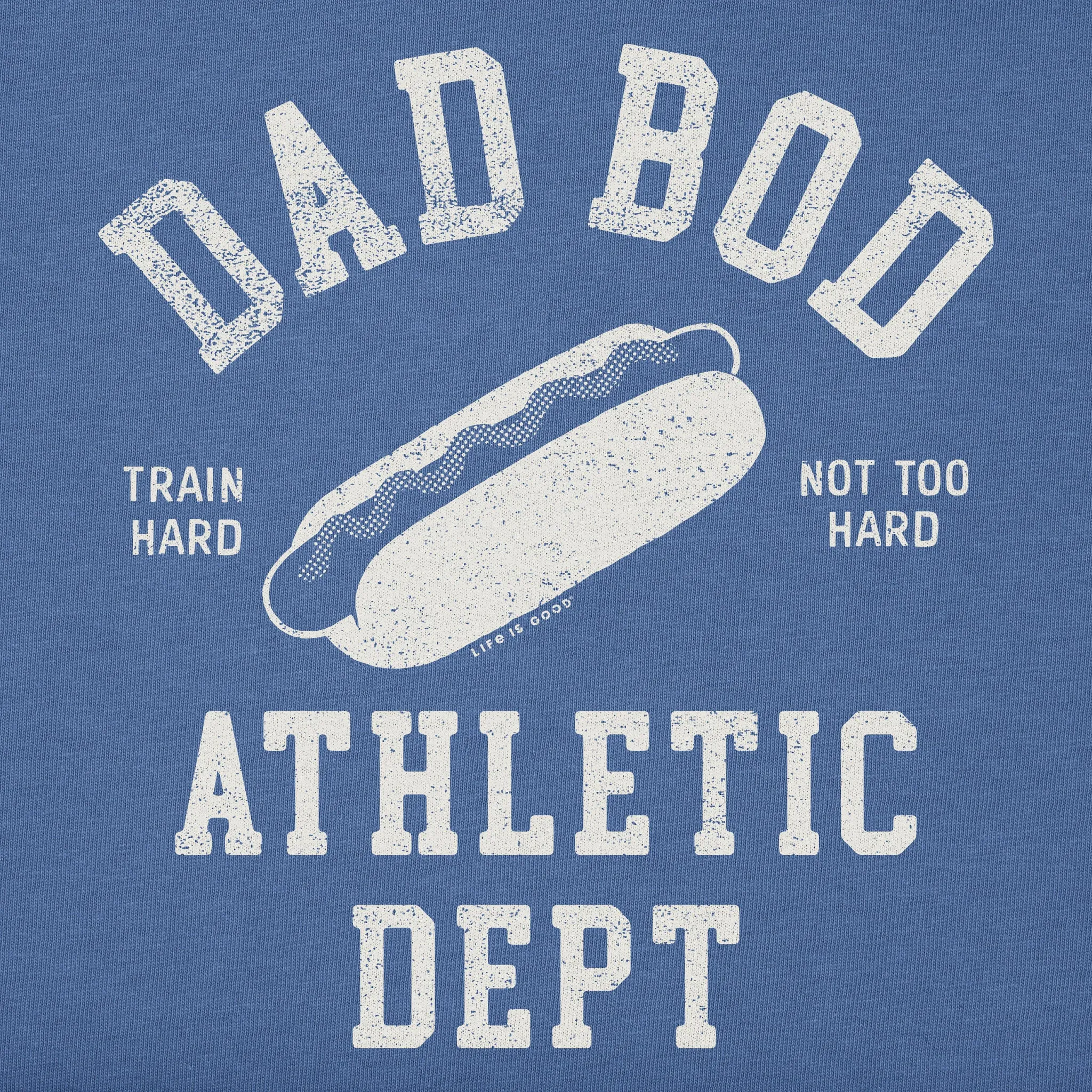 Men's Dad Bod Athletic Club Short Sleeve Tee Life is Good