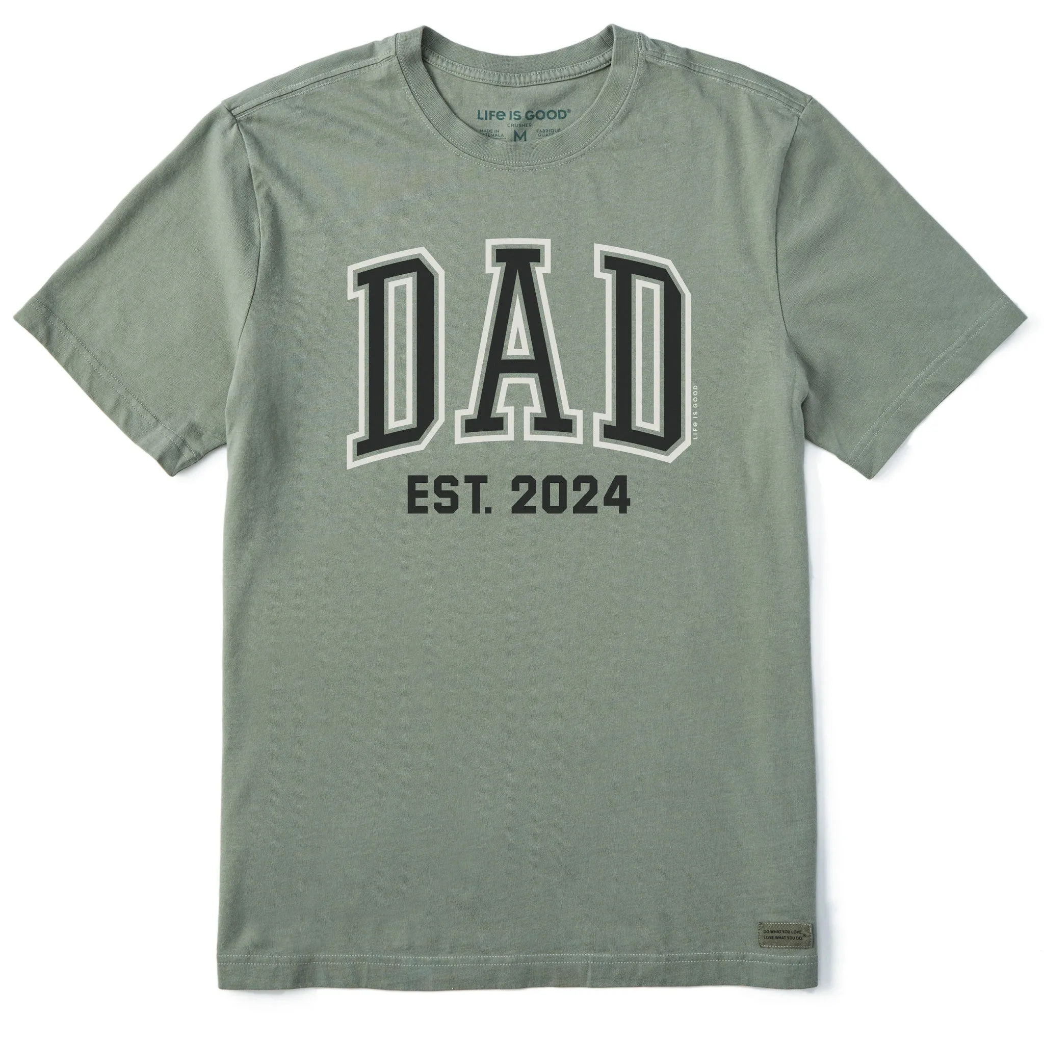 Men's Dad Est. 2024 Short Sleeve Tee Life is Good