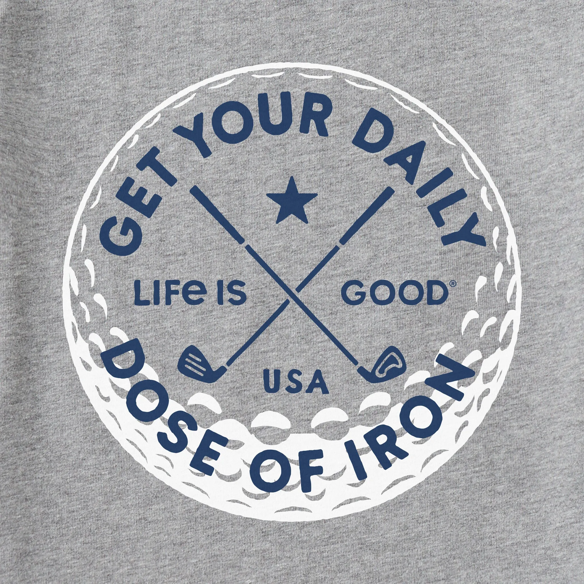 Men's Daily Dose Short Sleeve Crusher Tee Life is Good