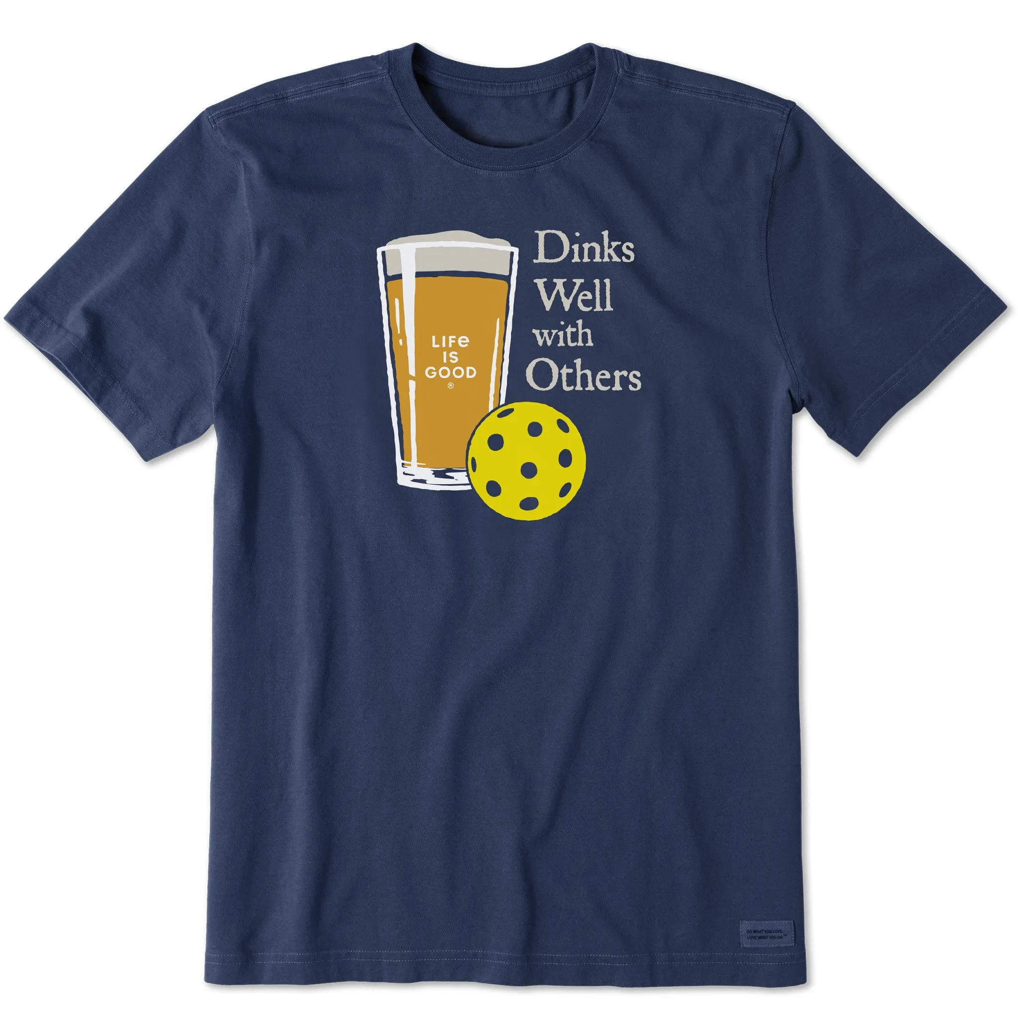 Men's Dinks Well Beer Short Sleeve Tee Life is Good