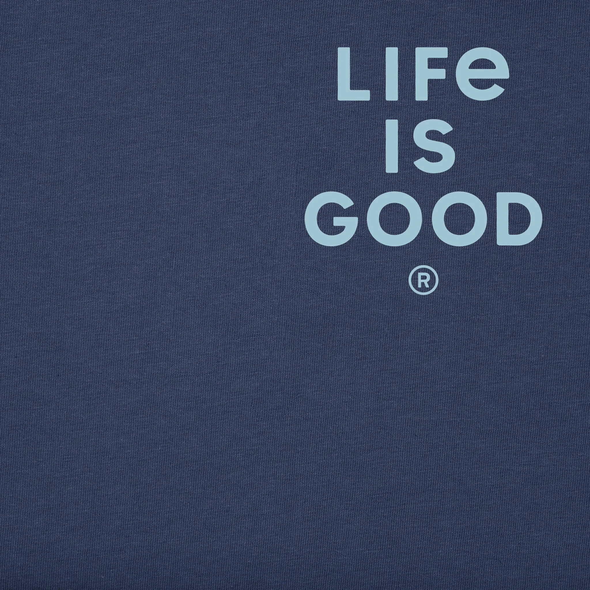 Men's Diversified Portfolio 3 Axes Short Sleeve Tee Life is Good