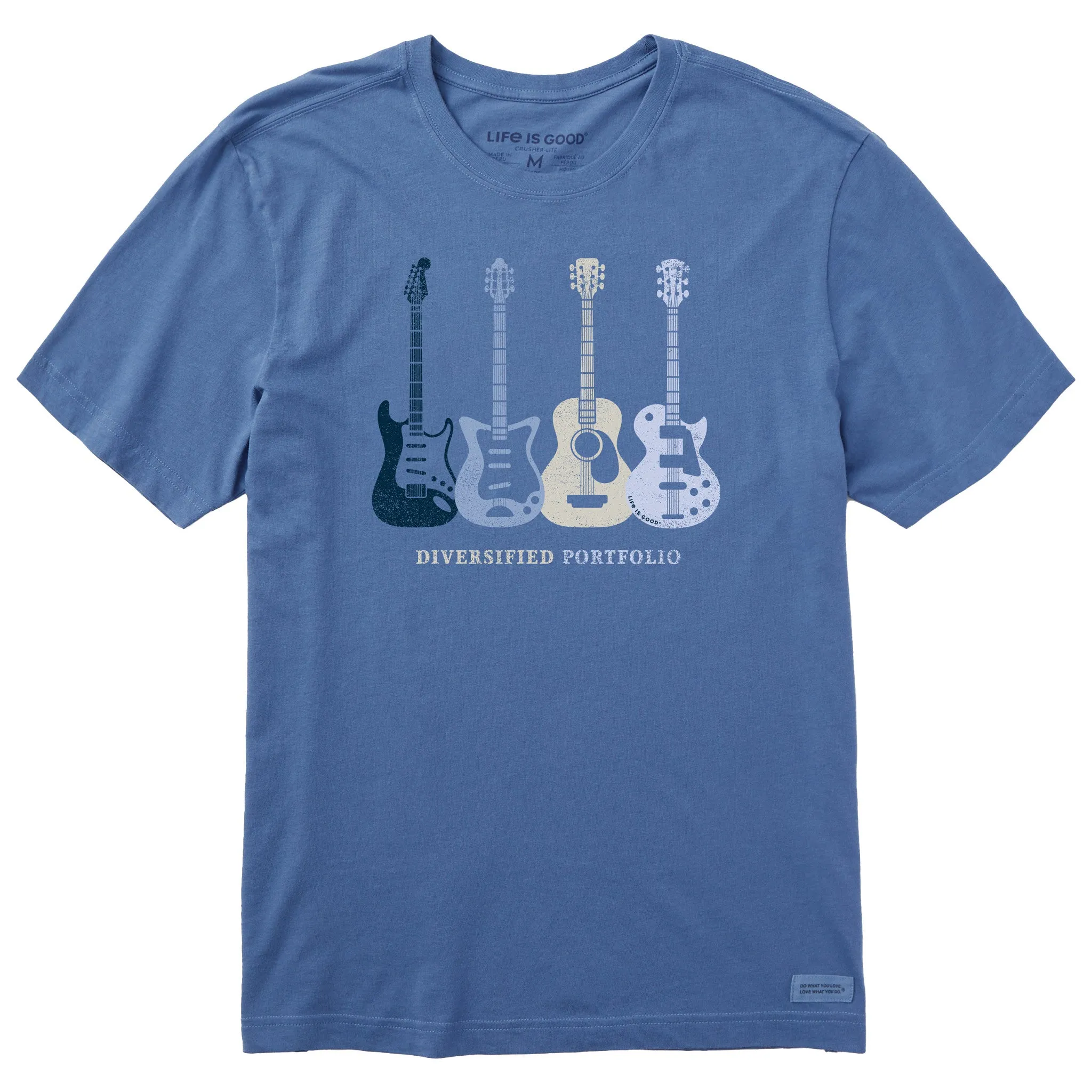 Men's Diversified Portfolio Axes Short Sleeve Tee Life is Good