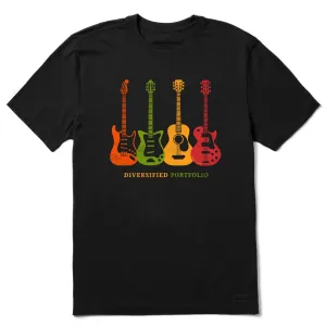 Men's Diversified Portfolio Axes Short Sleeve Tee Life is Good