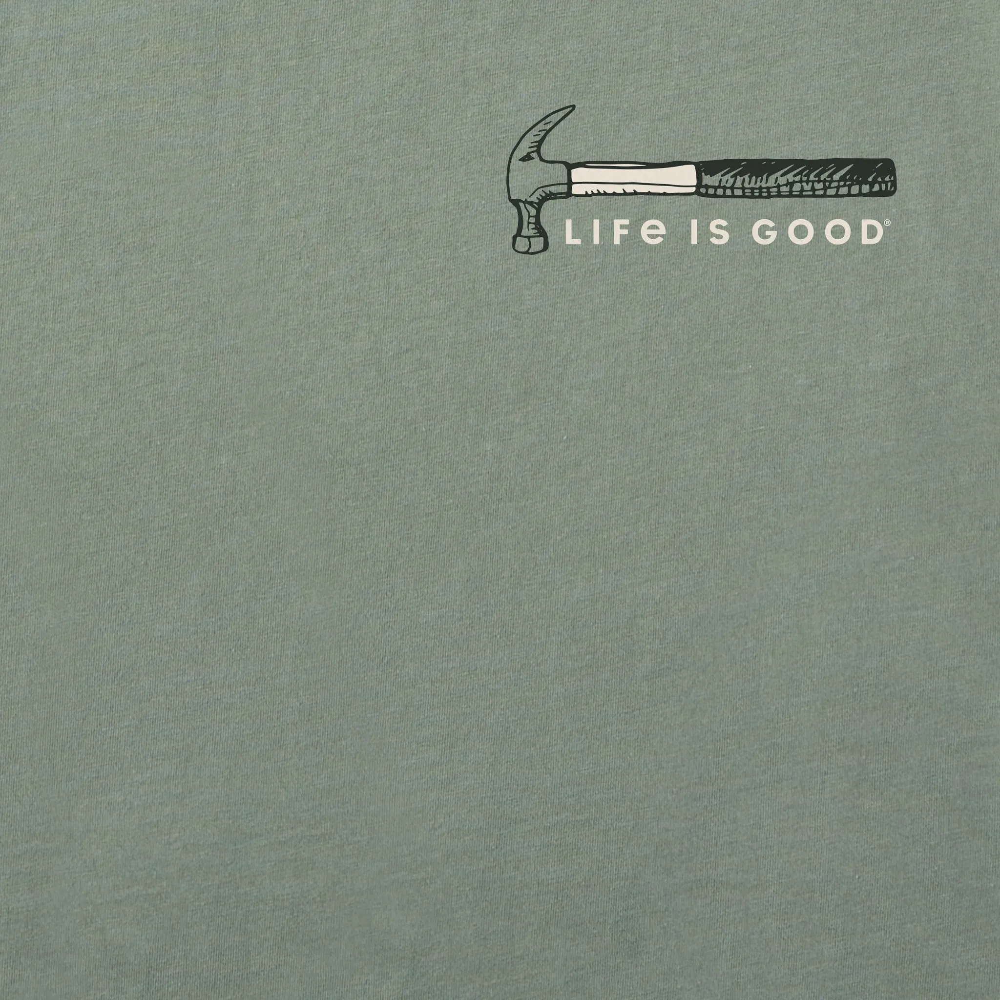 Men's Diversified Portfolio Tools Short Sleeve Tee Life is Good
