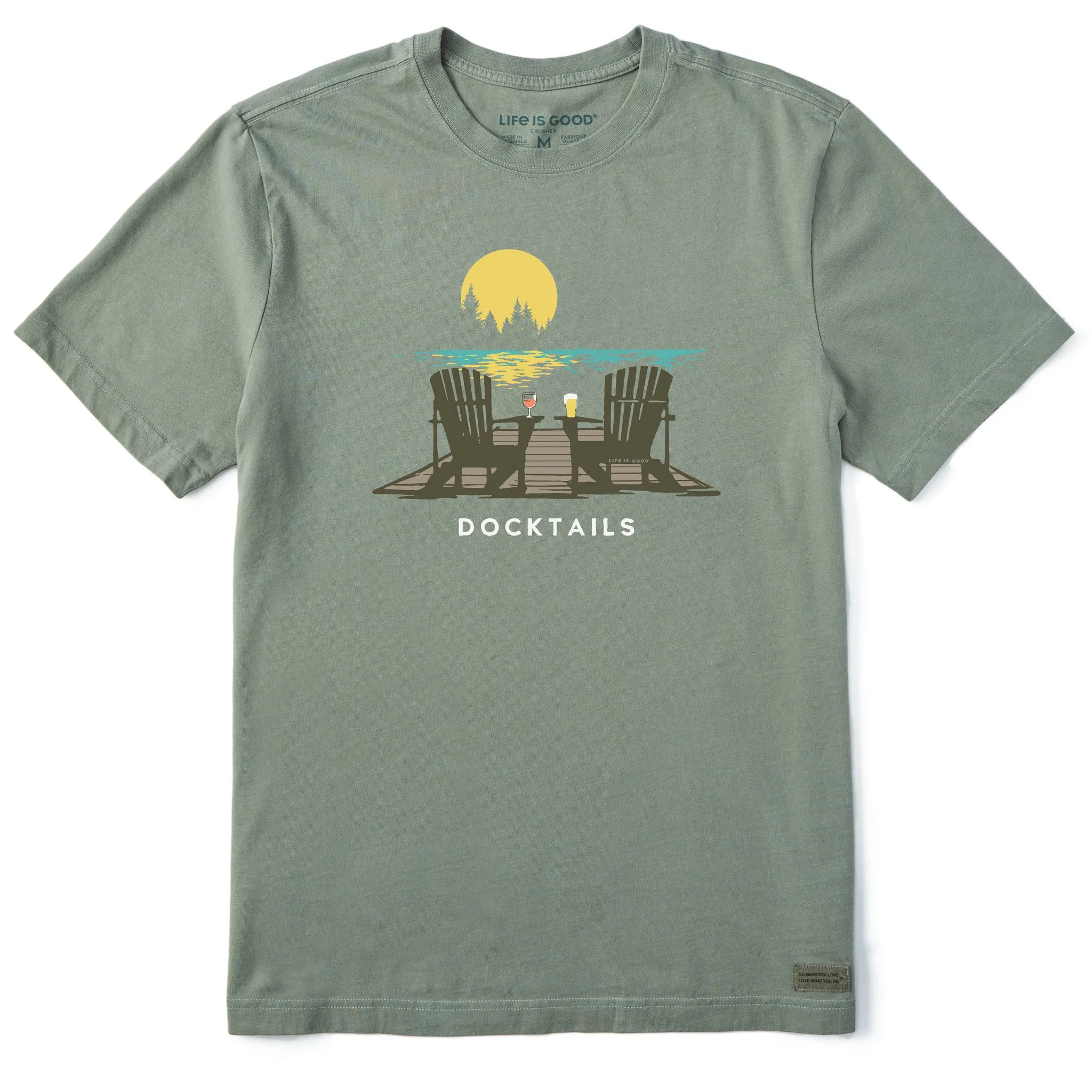 Men's Docktails Adirondacks Short Sleeve Tee Life is Good