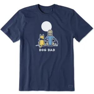 Men's Dog Dad Jake & Rocket Moon Short Sleeve Tee Life is Good