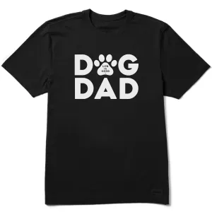 Men's Dog Dad Short Sleeve Tee Life is Good