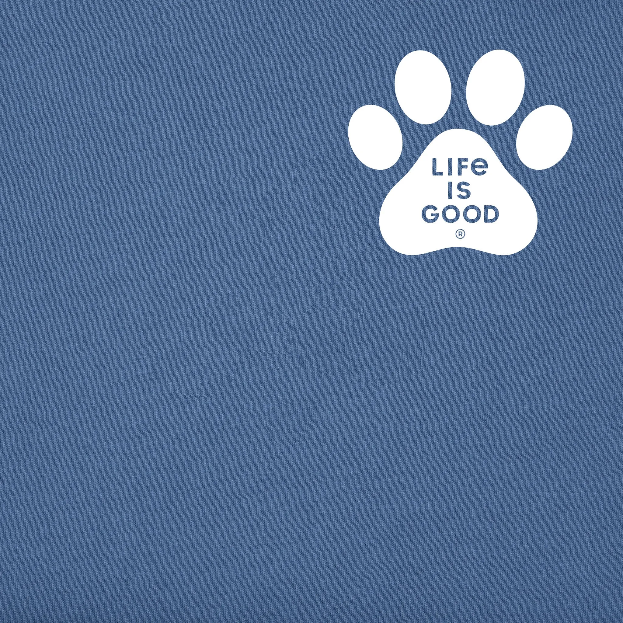 Men's Dog Dad Short Sleeve Tee Life is Good