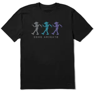 Men's Domo Arigato Robots Short Sleeve Crusher Tee Life is Good