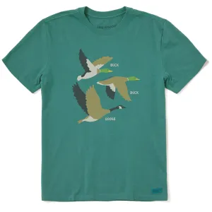 Men's Duck Duck Goose Short Sleeve Crusher Tee Life is Good