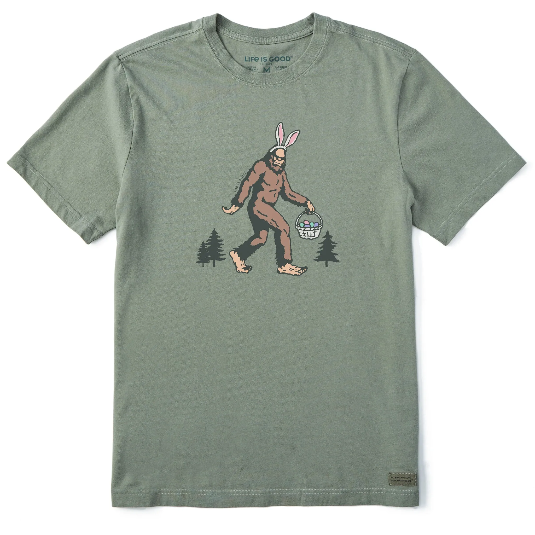 Men's Easter Bigfoot Short Sleeve Tee Life is Good