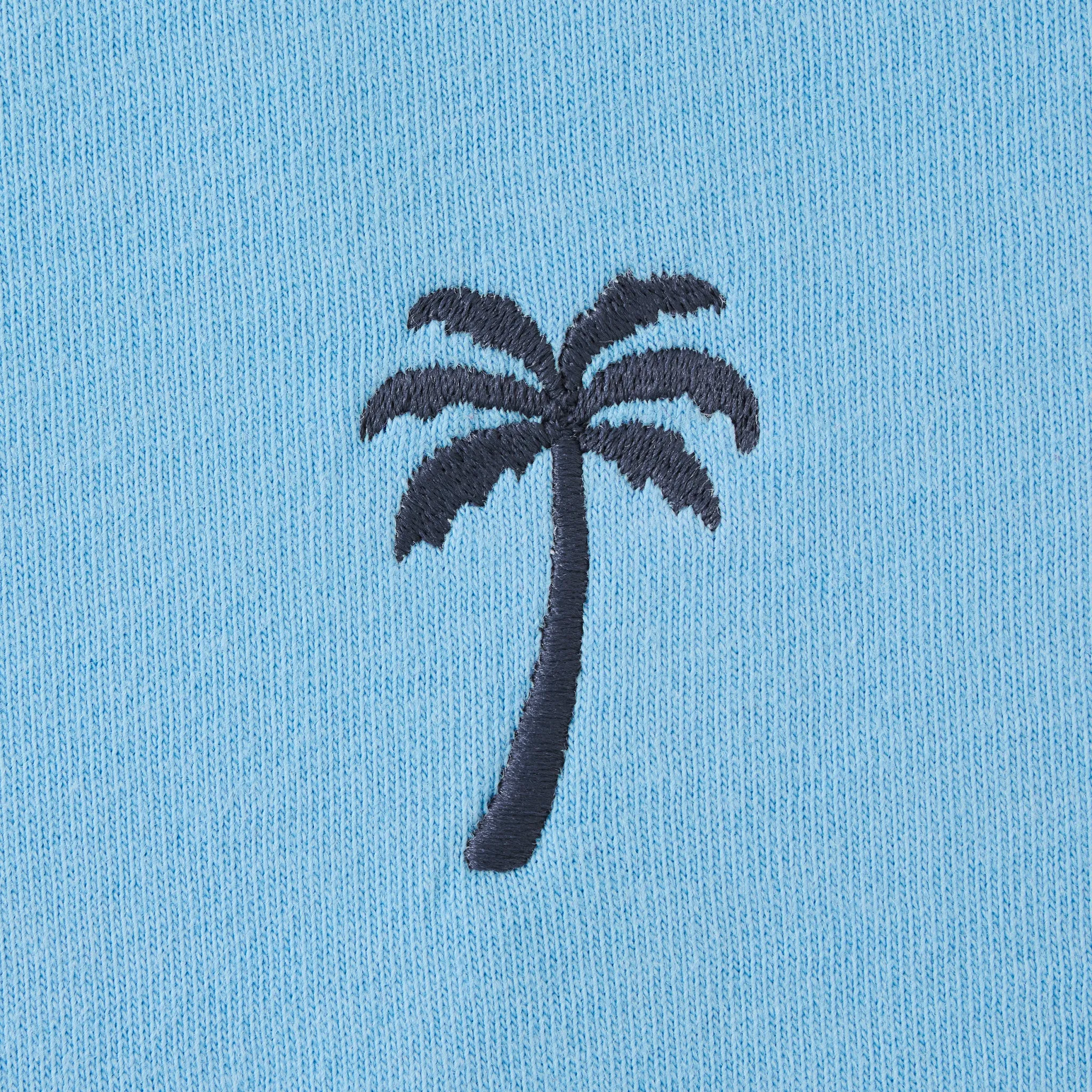 Men's Embroidered Palm Short Sleeve Crusher Tee Life is Good