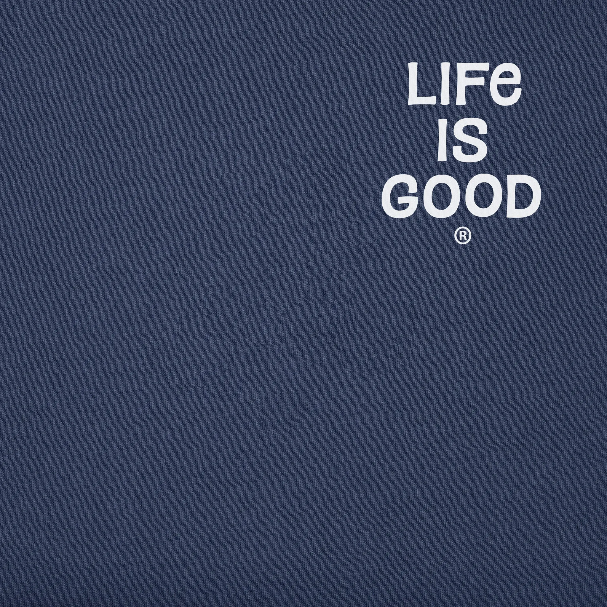 Men's End Division Do the Math Short Sleeve Tee Life is Good