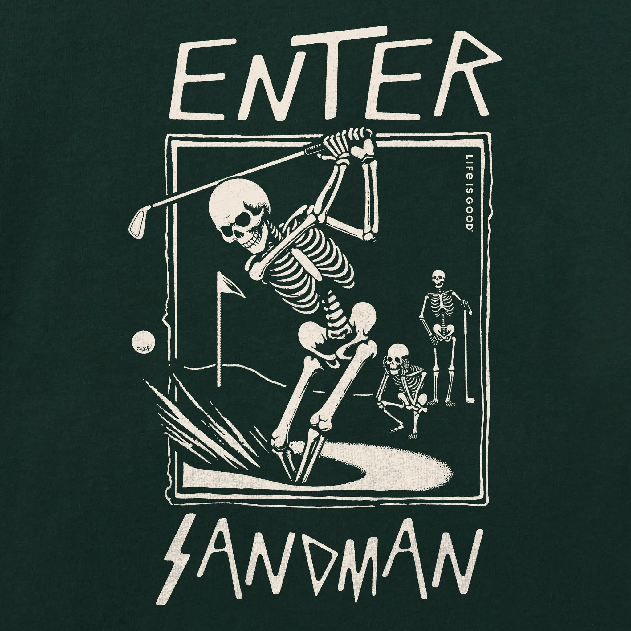 Men's Enter Sandman Short Sleeve Tee Life is Good