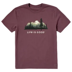 Men's Evergreen Silhouette Short Sleeve Crusher Tee Life is Good