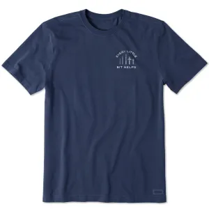 Men's Every Little Bit Helps Short Sleeve Tee Life is Good