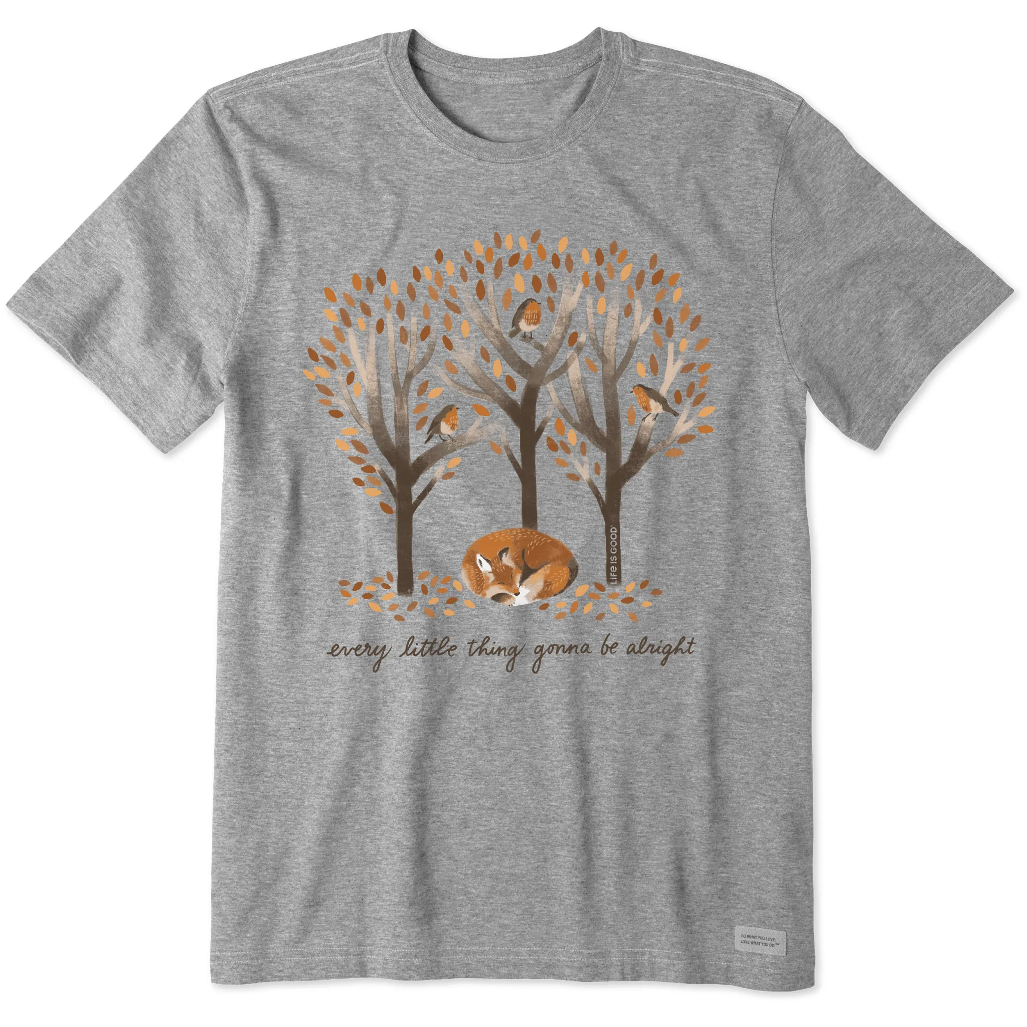 Men's Every Little Thing Fox Short Sleeve Tee Life is Good