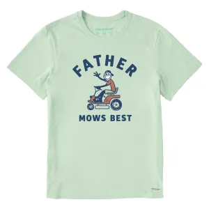 Men's Father Mows Best Rider Short Sleeve Tee Life is Good