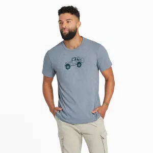 Men's Favorite Passenger Textured Slub Tee Life is Good