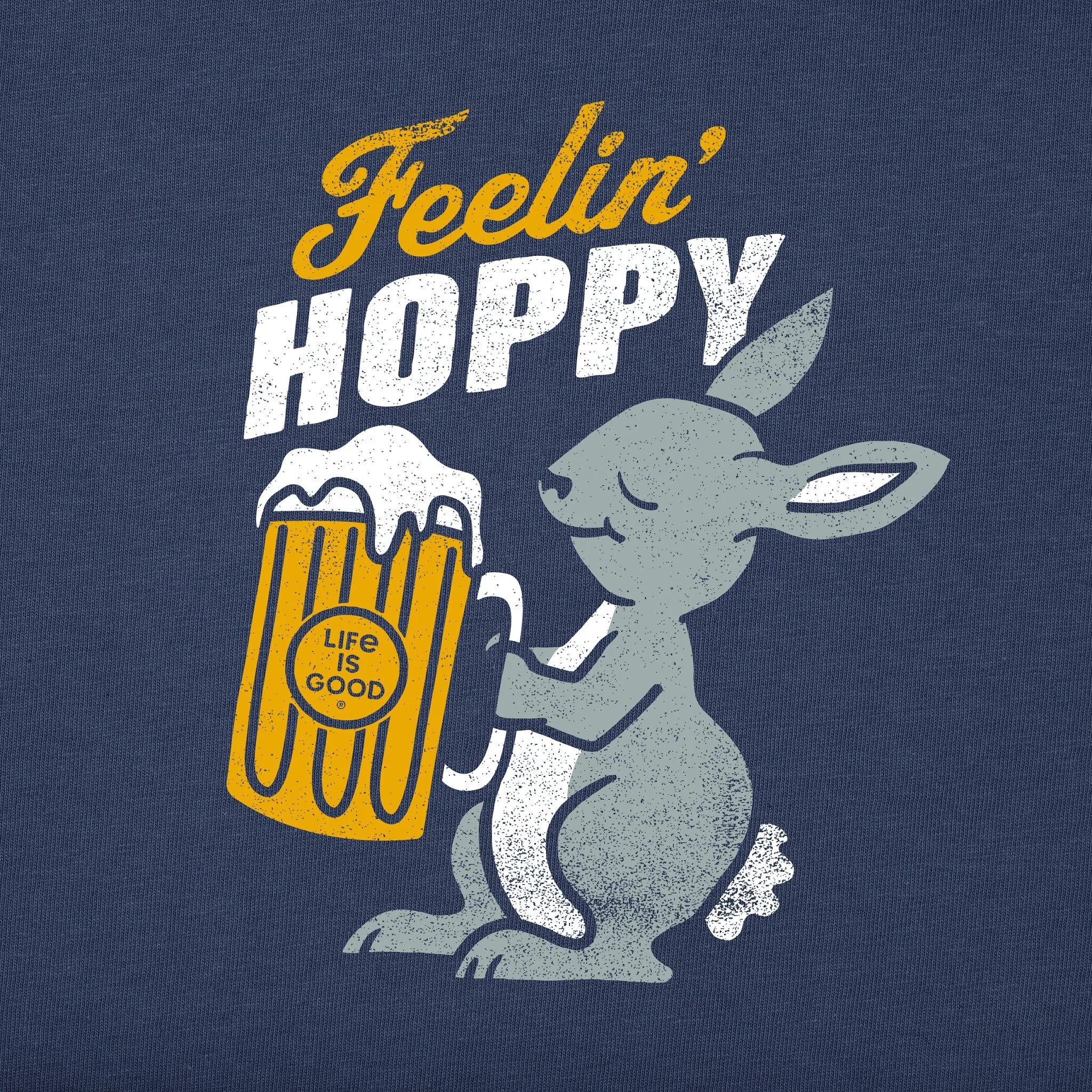 Men's Feelin' Hoppy Short Sleeve Crusher Tee Life is Good