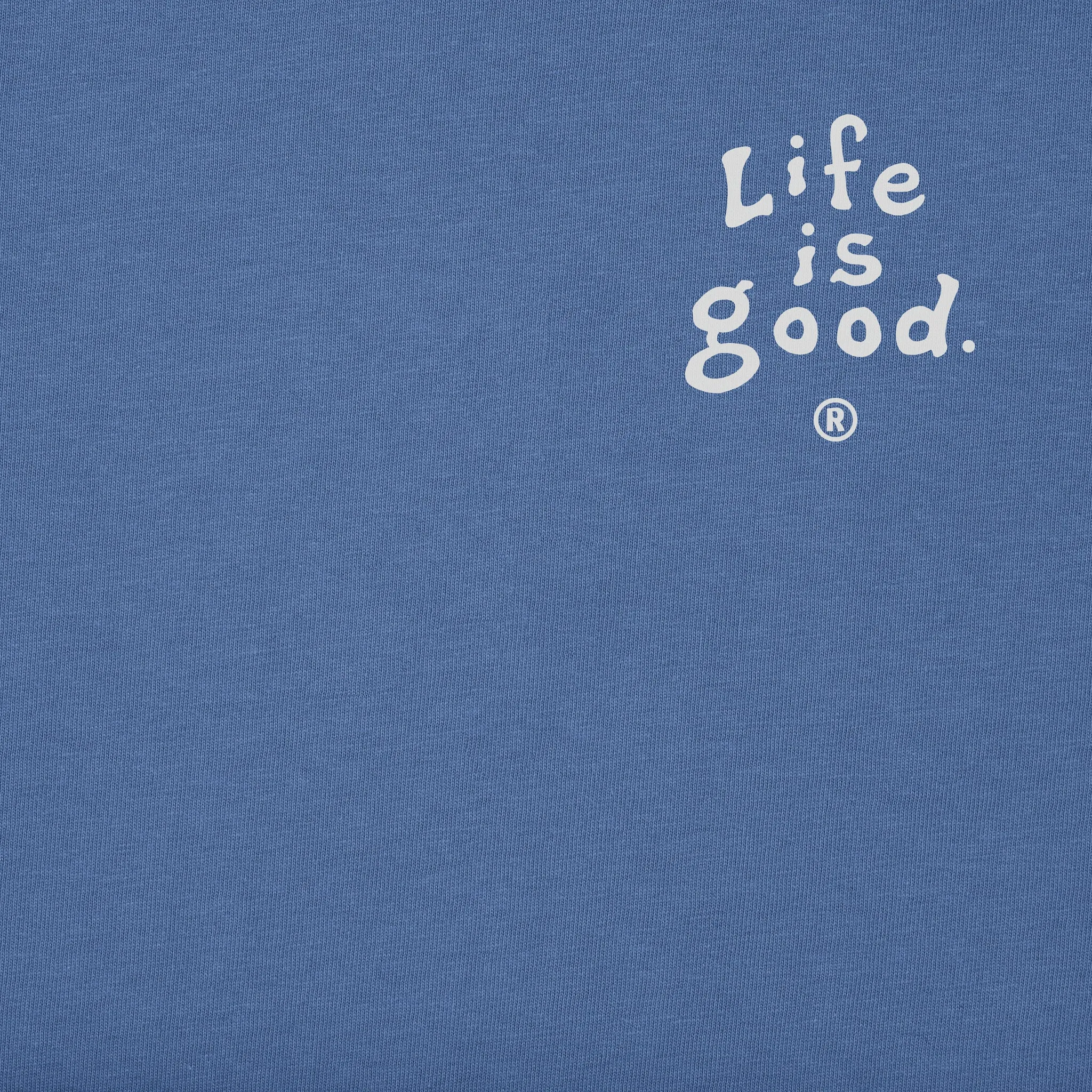 Men's Flyin' High Steamboat Willie Short Sleeve Tee Life is Good
