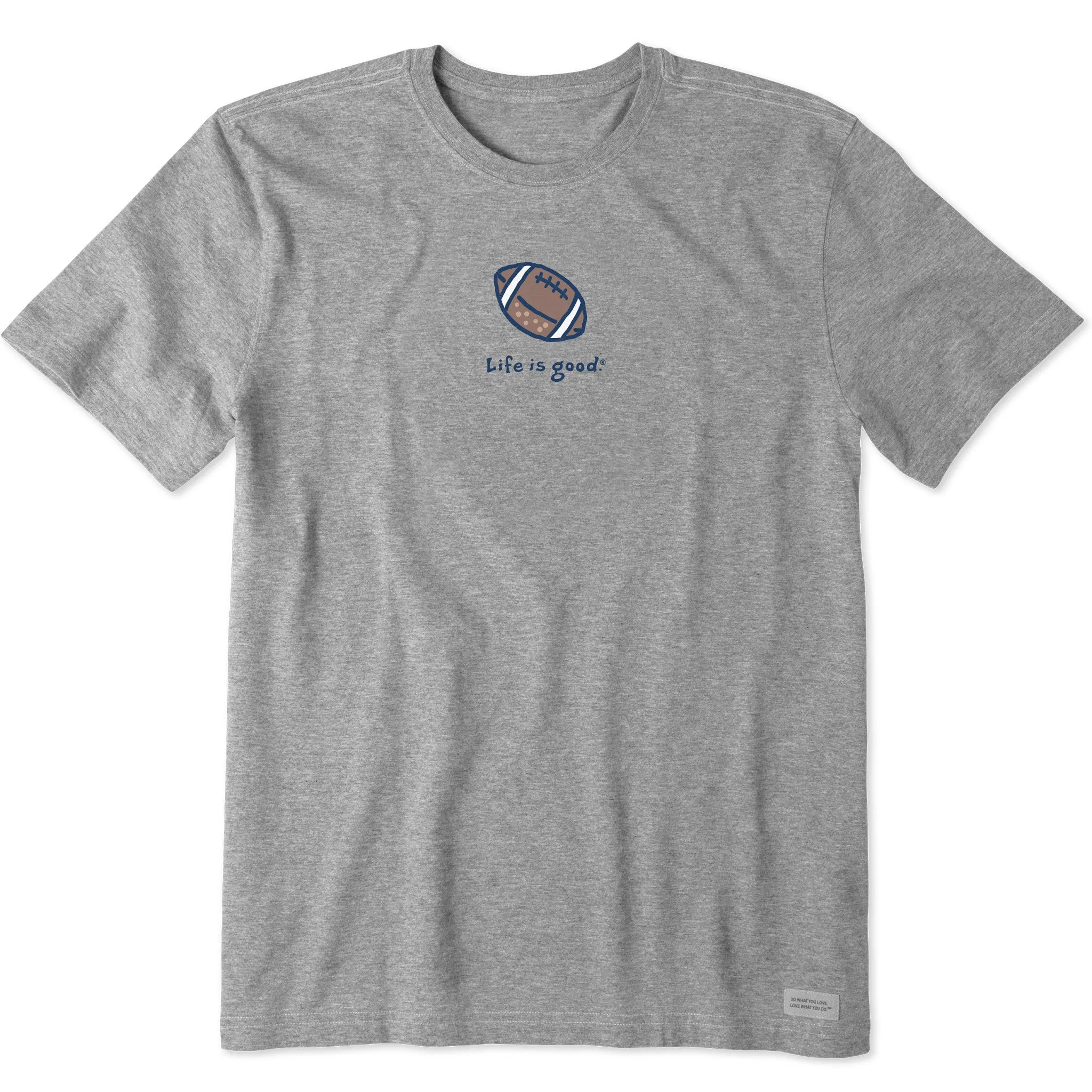 Men's Football Icon Short Sleeve Tee Life is Good