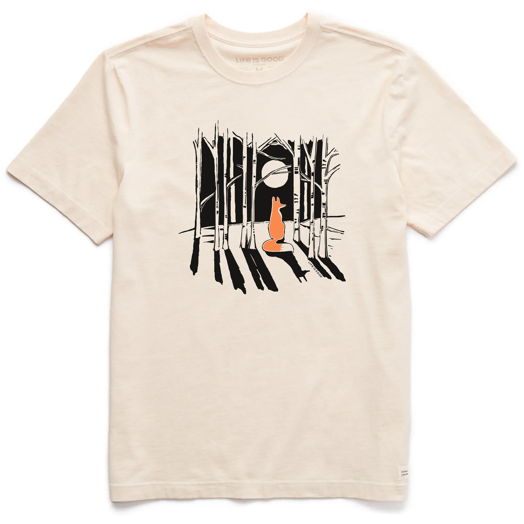 Men's Fox in the Woods Short Sleeve Crusher Tee Life is Good