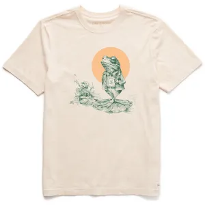 Men's Frog Coffee Short Sleeve Crusher Tee Life is Good