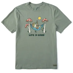 Men's Frog Guitar Hammock Short Sleeve Tee Life is Good