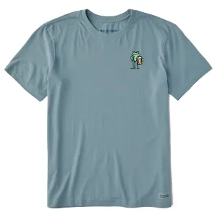 Men's Frog with Beer Short Sleeve Crusher Tee Life is Good