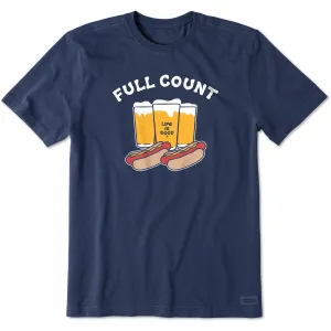 Men's Full Count Short Sleeve Tee Life is Good