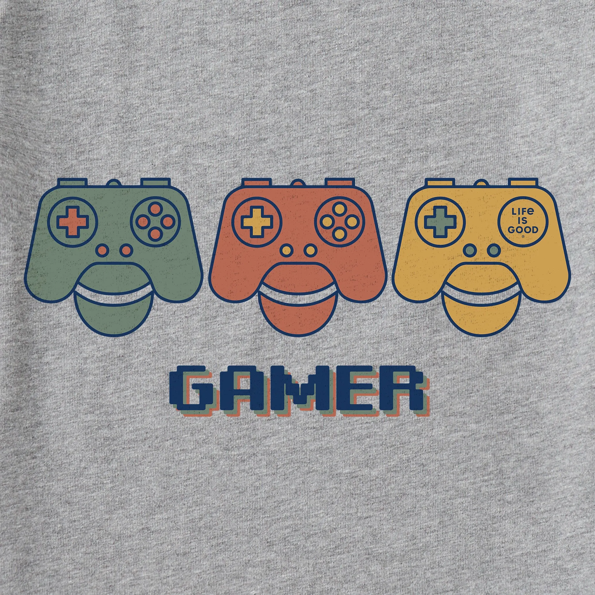 Men's Gamer Power Short Sleeve Tee Life is Good
