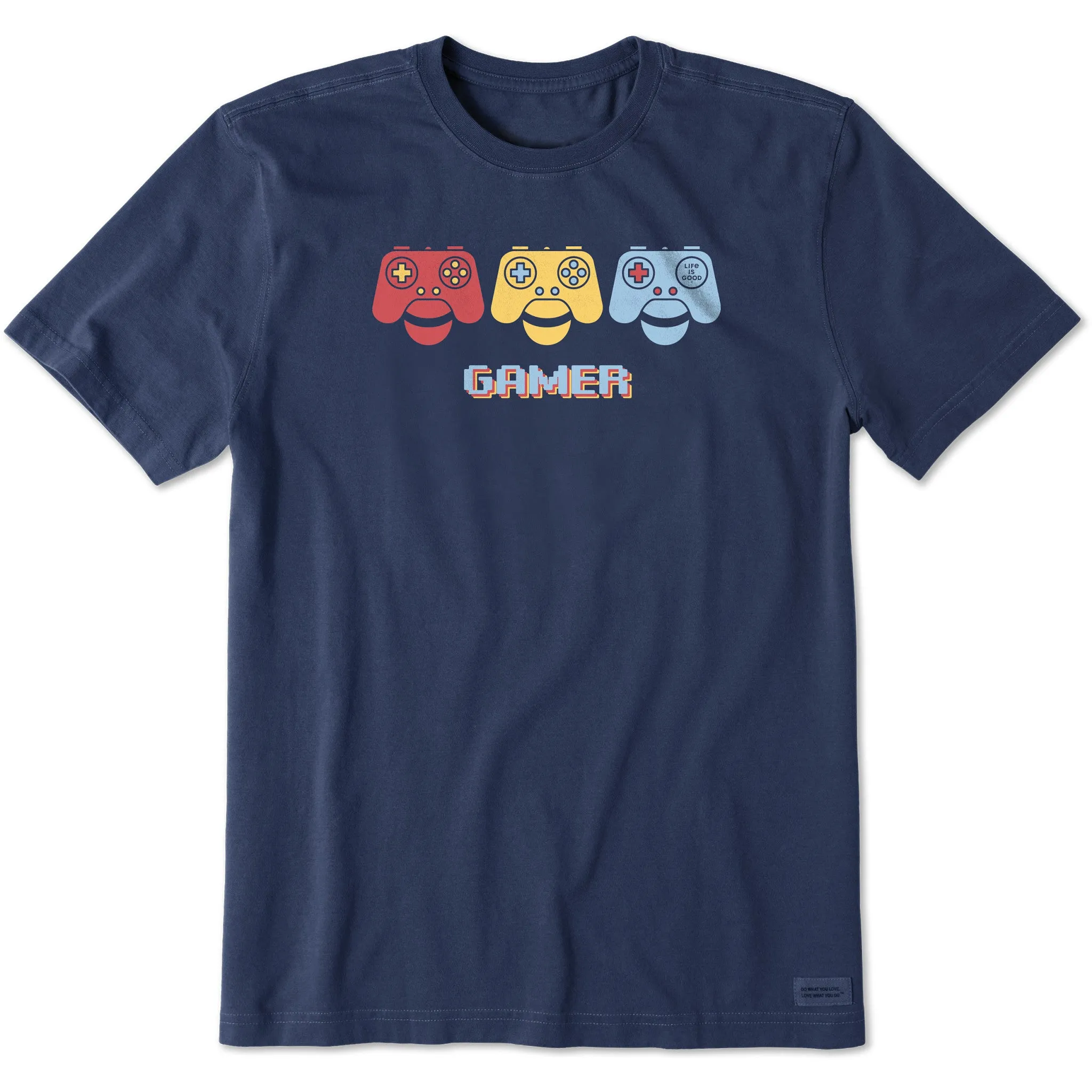 Men's Gamer Power Short Sleeve Tee Life is Good