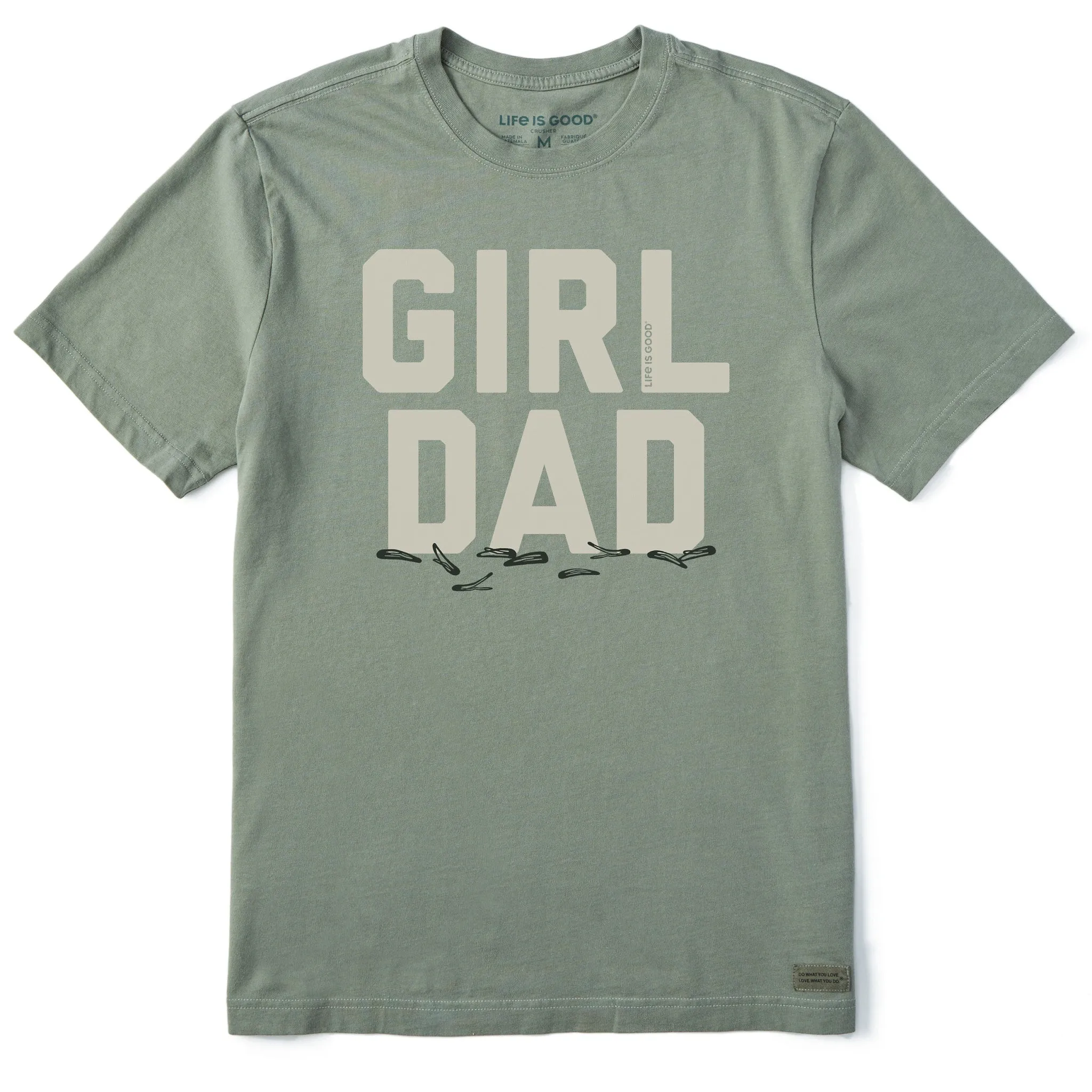 Men's Girl Dad Clips Short Sleeve Tee Life is Good