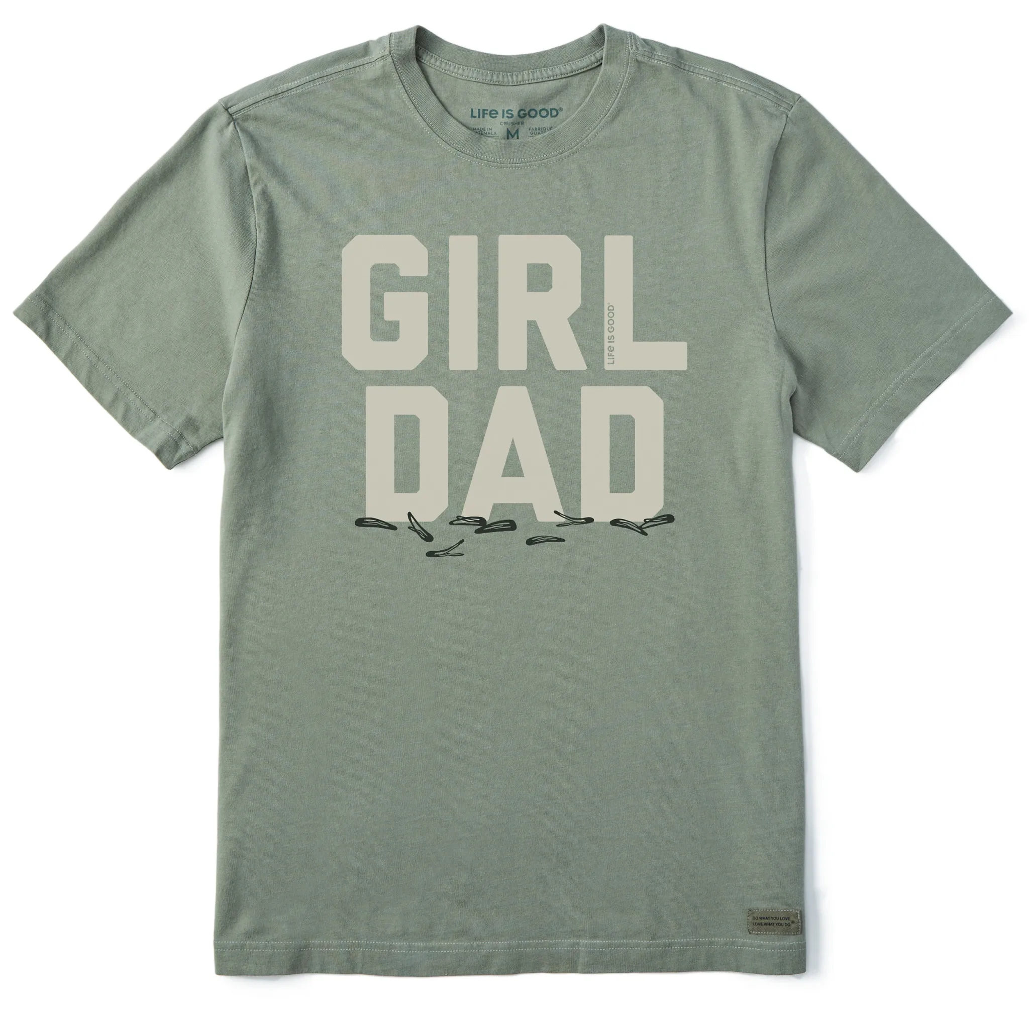 Men's Girl Dad Clips Short Sleeve Tee Life is Good