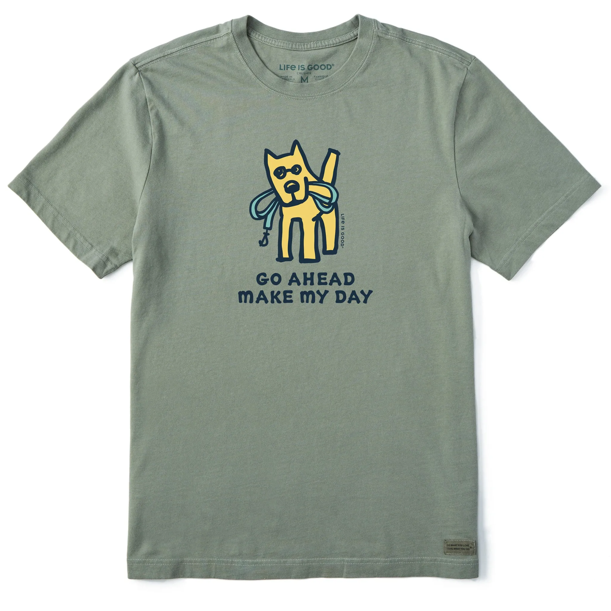 Men's Go Ahead Make My Day Short Sleeve Tee Life is Good