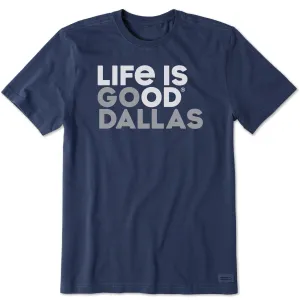 Men's Go Dallas Short Sleeve Crusher Tee Life is Good