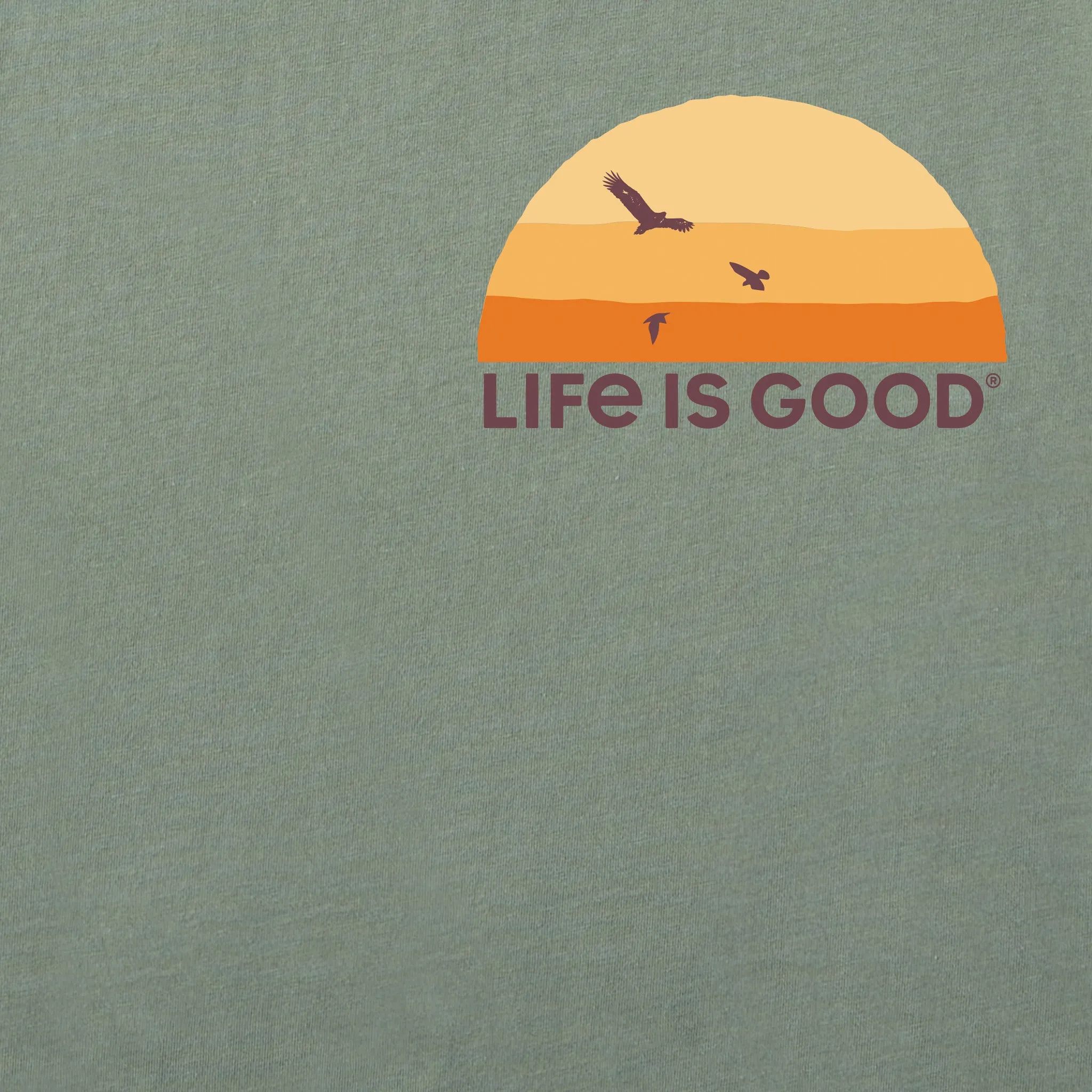 Men's Go Places Short Sleeve Crusher Tee Life is Good