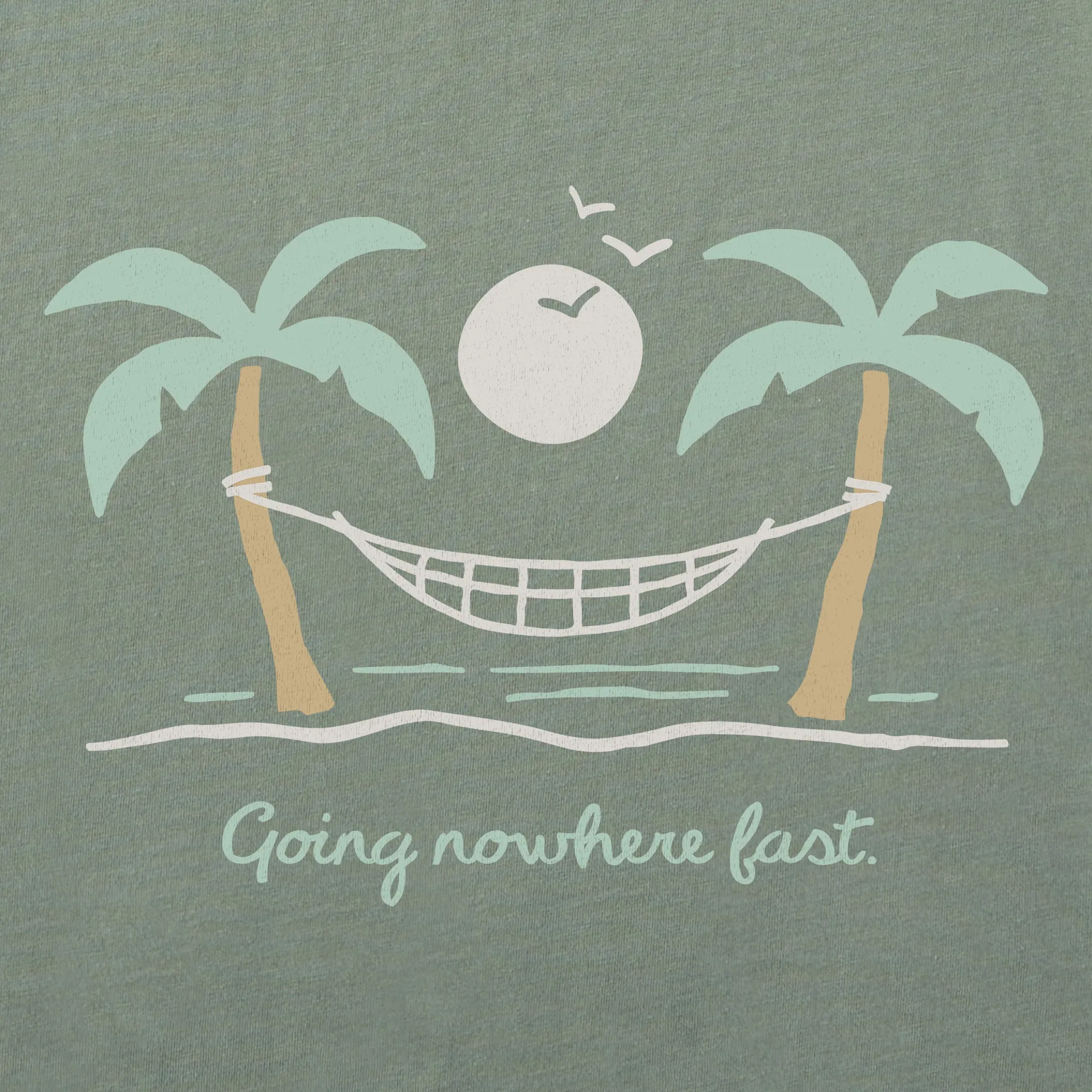 Men's Going Nowhere Fast Short Sleeve Crusher Tee Life is Good