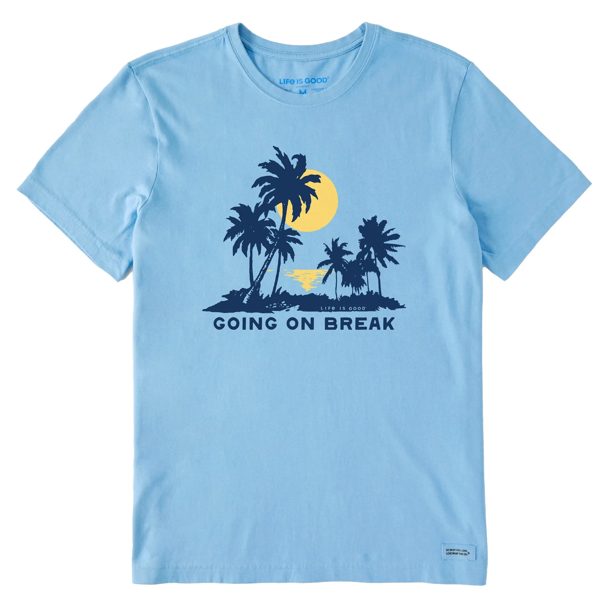 Men's Going on Break Palms Short Sleeve Tee Life is Good