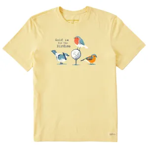 Men's Golf is for the Birdies Short Sleeve Tee Life is Good